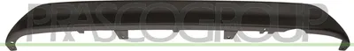 Produktbild von PRASCO Heckdiffusor PG3261861 Hinten passend für PEUGEOT 208 I Schrägheck (CA, CC)