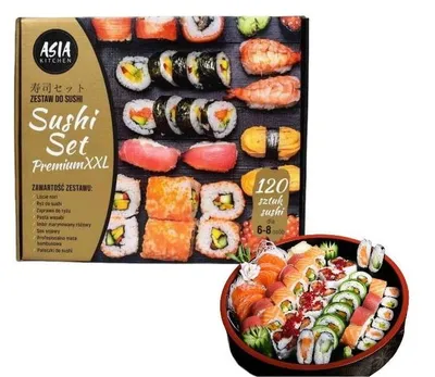 Immagine prodotto di Set da sushi Premium Gold XXL da 2,8 kg - Asia Cucina