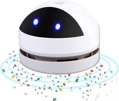 Obrázek produktu pro Mini vysavač s nabíjením přes USB, přenosný, bezdrátový, vhodný na stůl, do kanceláře, do auta i do školy