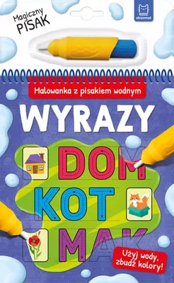 Produktbild von Wyrazy - Malowanka z Pisakiem Wodnym dla Dzieci