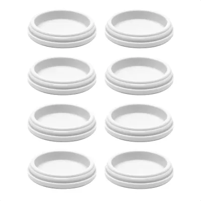 Produktbild von WAGNER QuickClick® Kunststoffgleiter HYPER - 8er-Set Ersatzgleiter Ø 30 mm - für Basis Ø 30 mm - DE Ware - 15793000