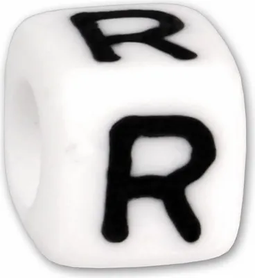 Produktbild von Bead Buchstabe R Beads für Armband KSPPWR