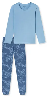 Productafbeelding van Schiesser - Nachtkleding - Pyjama (50, lichtblauw)