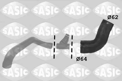 Produktbild von SASIC 3336090 Turbo Ladeluftschlauch passend für MERCEDES-BENZ SPRINTER 3-t Kasten (903) SPRINTER 3-t Bus (903) SPRINTER 2-t Kasten (901, 902)