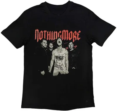 Produktbild von Nothing More - T-Shirt für Herren/Damen Uni RO10421 (L) (Schwarz)