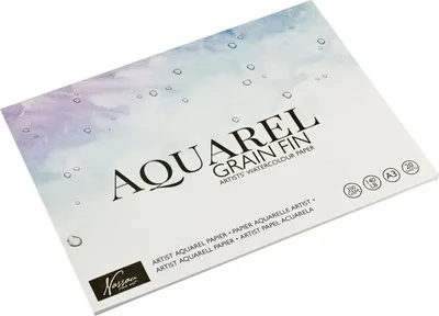 Produktbild von Nassau Fine Art Nassau A3 Aquarel Block, 20 Blätter