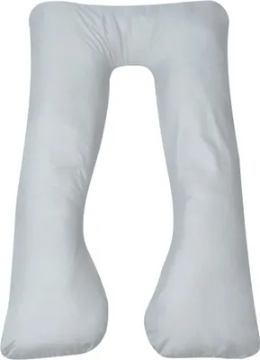 Image de Coussin de grossesse 90 x 145 cm Gris