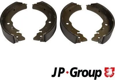 Produktbild von JP GROUP Bremsbackensatz Trommelbremse Hinten für ISUZU D-MAX (TFR, TFS) 295mm 3963901010