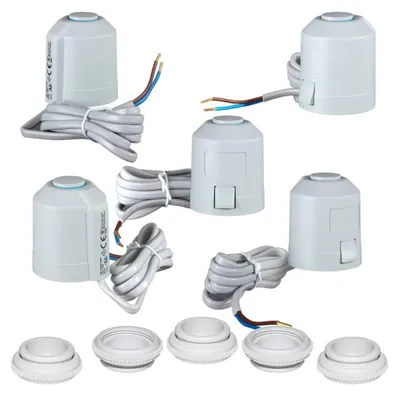 Produktbild von Stellantrieb Fußbodenheizung 24 V AC NC VM Ventilanpassung VA80 5 Stück