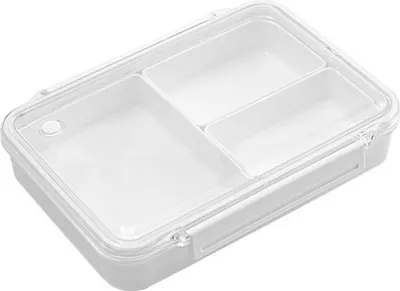 Image de Lunch Box Bento Food Fruit Container Large Capacity Good Sealing for Office Home 950ML 22.5x17x4.9cm
