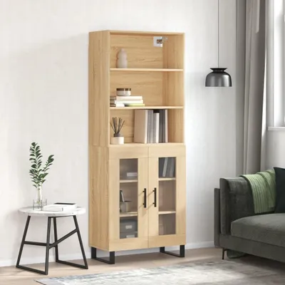 Zdjęcie produktu dla VidaXL 3189344, Dąb Sonoma, 695 mm, 340 mm, 1800 mm