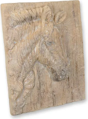 Produktbild von Ein 3D-MGO-Wandbild mit einem Zebra Replikat Retro Design Dekoration