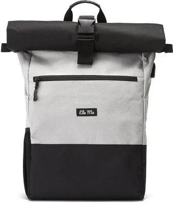 Produktbild von Universitätsrucksack | Für Damen und Herren | Mit Laptopfach und Antidiefstalzak | Grau