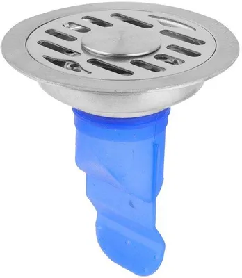 Zdjęcie produktu dla Okrągła głowica prysznicowa ze stali nierdzewnej z filtrem (10 cm)