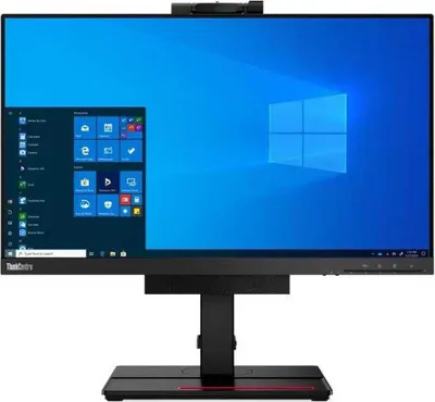 Produktbild von Lenovo ThinkCentre Tiny-In-One, 60,5 cm (23.8"), 1920 x 1080 Pixel, Full HD, LED, 6 ms, Schwarz