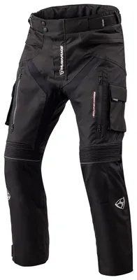 Zdjęcie produktu dla MUGENRACE – wodoodporne spodnie motocyklowe z tkaniny, czarne, rozmiar 3XL