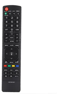 Immagine prodotto di Custodia in ABS, accessorio per telecomando TV nero, compatibile con il controller LG AKB72915207 per i modelli 55LD520 e 19LD