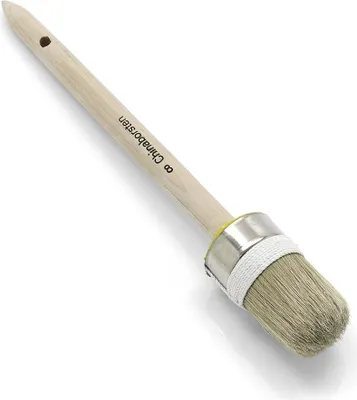 Produktbild von Ringpinsel helle Borstenmischung Größe 12, Rundpinsel Maler Lackier Pinsel für präzise Arbeiten 1 Stück