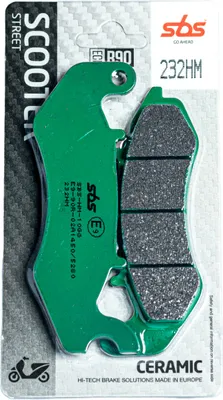 Produktbild von Scooterbelag SBS 232HM (Satz pro Scheibe) Street Ceramic