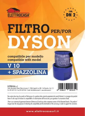Produktbild von Elettrocasa DN 2 Filter & Bürste Handstaubsauger