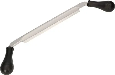 Produktbild von KOTARBAU® Zugmesser 480mm Geschmiedet Ziehmesser für Holz Werkzeug für Holzbearbeitung mit ergonomischen Kunststoffgriffen Schäleisen Stahl