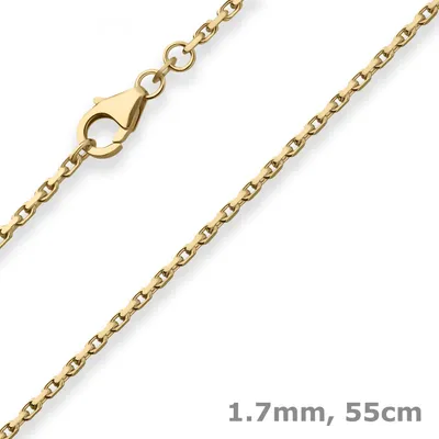 1-7mm-Ankerkette-diamantiert-aus-333-Gelbgold-55cm