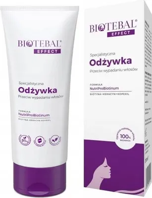 Image de Biotebal Effect Après-shampooing spécialisé contre la chute des cheveux, 200 ml