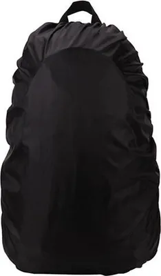 Immagine prodotto di Jumada's - Copertura antipioggia per ~zaini~25L - 35L~Nero - Copertura per zaino Nero - 2 pezzi