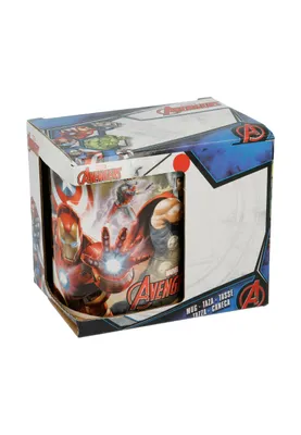 Immagine prodotto di Tazza Marvel Avengers 325ml in Vetroceramica in set regalo - Fan merchandise serie TV