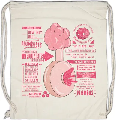 Produktbild von Urban Backwoods Plumbus, Turnbeutel, Farbe: Beige