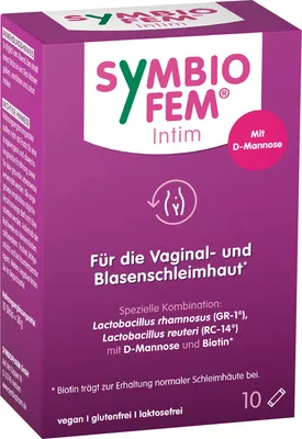 Produktbild von Symbiofem Intim Pulver für die Vaginal- und Blasenschleimhaut, 10 St. Beutel