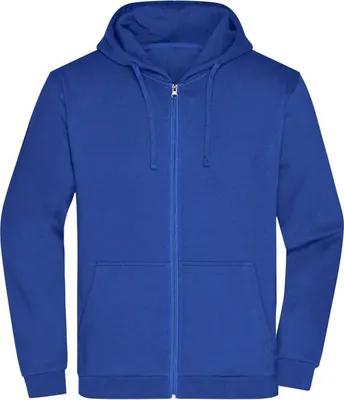 Produktbild von Klassische Sweatjacke mit Kapuze dark-royal, Gr. XXL
