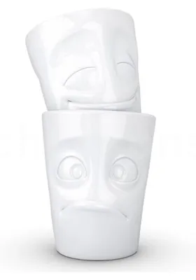 Immagine prodotto di Set di tazze Fiftyeight Products - amused/amused white