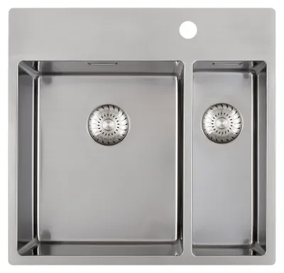 Produktbild von Caressi Spülbecken aus Edelstahl CAPP3415KR10