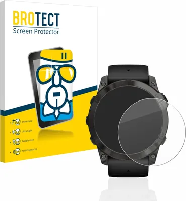 Produktbild von BROTECT Schutzglas für Garmin Epix Pro (Gen 2) (51 mm) Schutzfolie Panzer Folie Glas Display Schutz klar