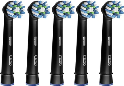 Produktbild von Oral-B CrossAction 80318306, 5 Stück(e), Schwarz, 3 Monat( e), Deutschland, Triumph, SmartSeries, PRO, Vitality (except for Vitality Sonic), Pro-Health Power, 27 g