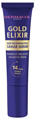 Produktbild von Dermacol Gold Elixir sérum Tiefenverjüngendes Kaviarserum 12 ml