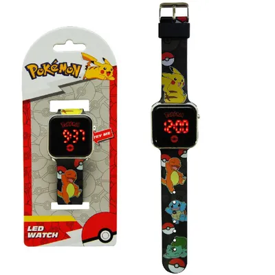 Produktbild von Pokemon Glumanda digitale LED-Uhr 68990