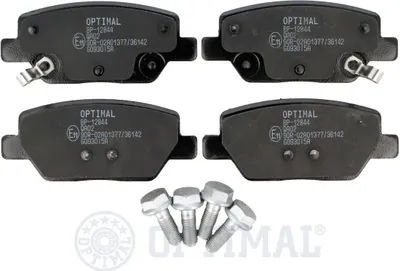 Produktbild von OPTIMAL Bremsbeläge Satz Hinten Bremsklötze für FIAT TIPO Kombi (356) BP-12844