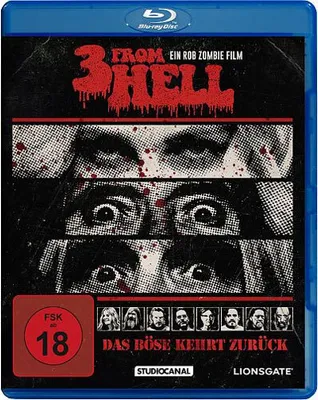 Obrázok produktu pre PLAION 1075005, Film, Blu-ray, Nemčina, Angličtina, 115 min, THREE FROM HELL, Horor