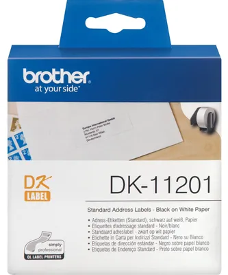 Obrázek produktu pro Dk11201 Brother Pt Ql550 Etiketten Weiss