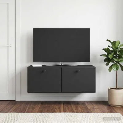 Immagine prodotto di Maison Exclusive - Mobile TV da parete 78,5 x 41 x 30 cm Nero