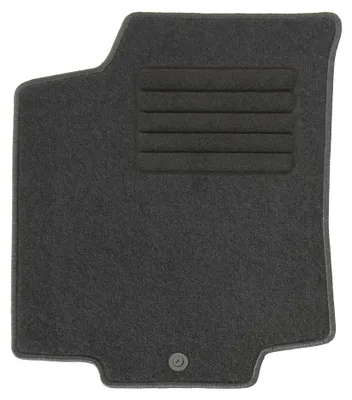 Fußmatte für VW Golf 3 + Vento 1H inkl. Variant, 1991-2001, vorne links, Schwarz