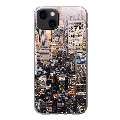 Produktbild von MuchoWow® Handyhülle Schutzhülle Hülle für iPhone 13 New York - NYC - Amerika Silikon Softcase Handy Hülle - Karteninhaber