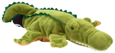 Zdjęcie produktu dla Beleduc 40129 - Ręczna pacynka krokodyl, 22 cm