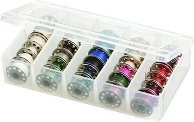 Produktbild von Kunststoffbox für 30 Unterfadenspulen ARTBIN 8155AB