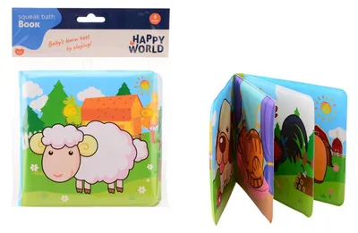 Productafbeelding van Happy World koupací knížka