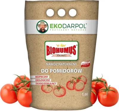 Produktbild von Tomatendünger Wurmhumus Tomaten Paprika Langzeit Dünger Organischer Pulver 1 L
