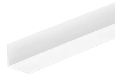 Zdjęcie produktu dla Taśma przypodłogowa PVC 24x28mm Cezar Biały RAL9003 Mat 5m