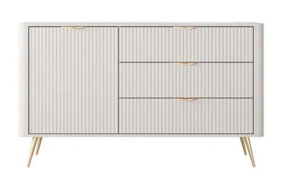 Produktbild von AX LIVING Modern Schubladen Sideboard Vespasia 138 T3S – 138,2cm Beige